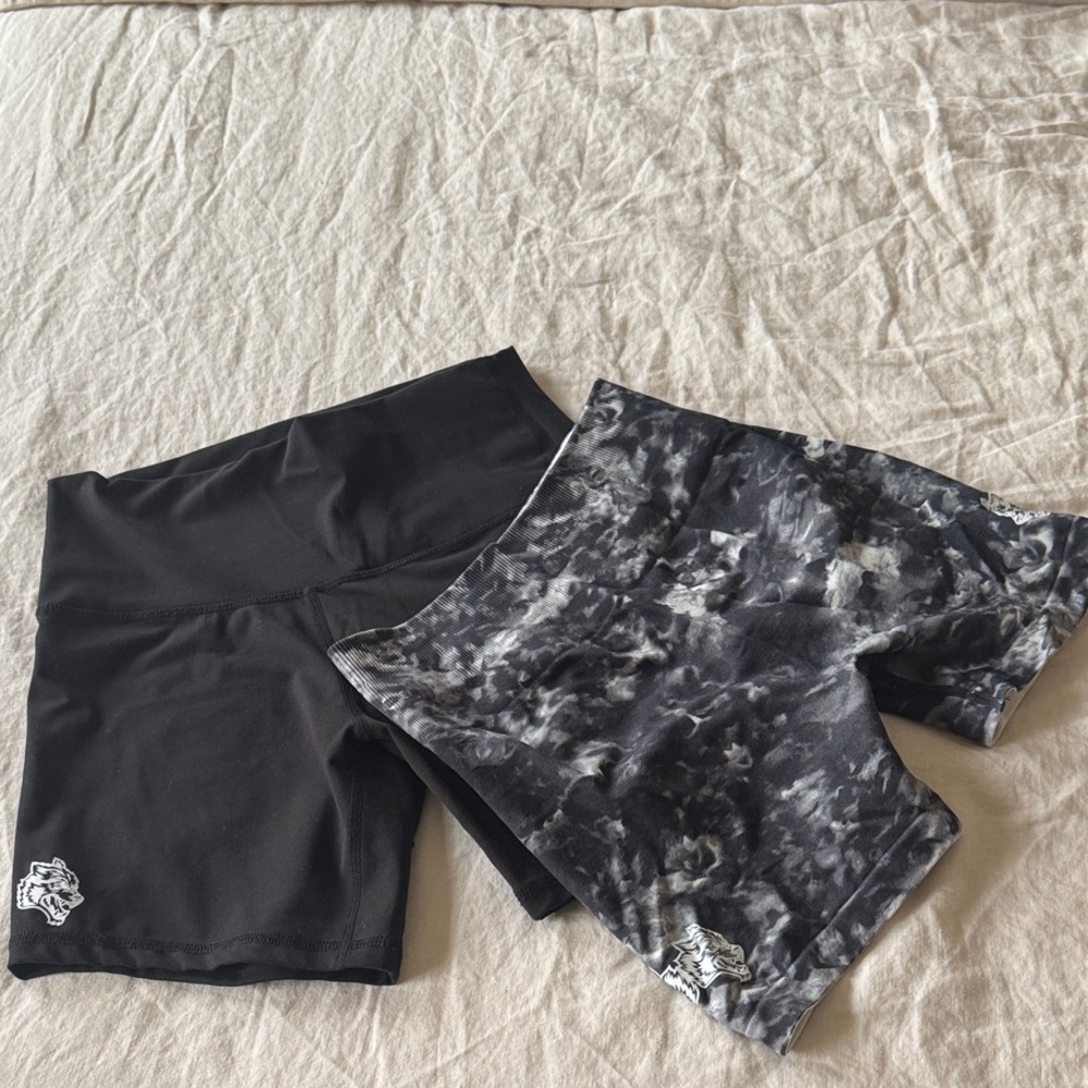 Darc Sport Black and Gray Bike Shorts